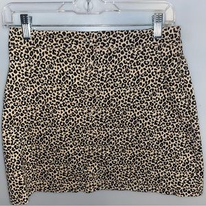 Leopard Skirt